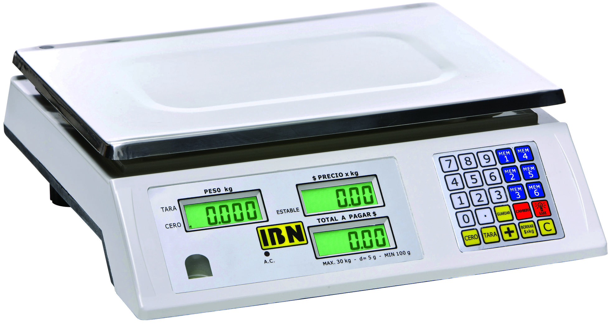 bascula digital 5 kg precio