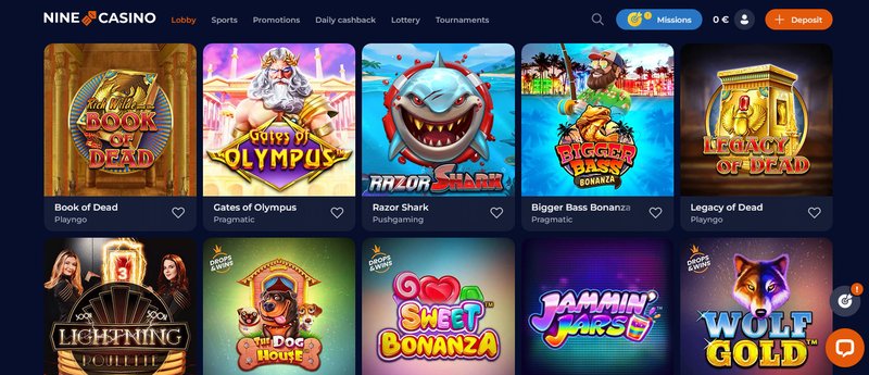 Best nine casino app in Germany